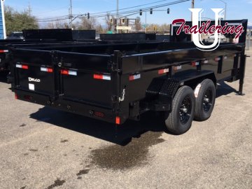 2027 Delco 7'x14' Gooseneck 14k 8 LUG