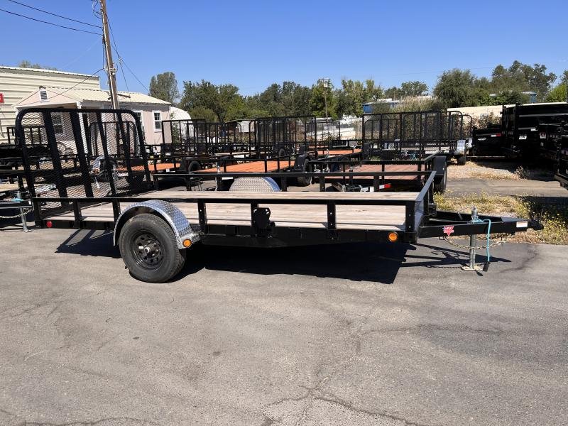 2025 PJ Trailers U7 Trailer 6.5 x 12 5200 gvwr with brakes