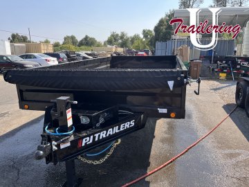2025 PJ 8'x16' Deck over dump 14k