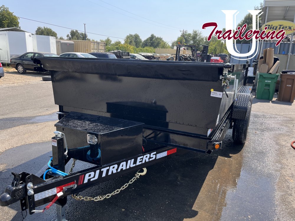 2025 PJ Trailers D7 7'x14' 1/2 low pro