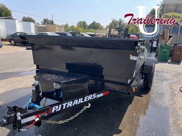 2025 PJ Trailers D7 7'x14' 1/2 low pro