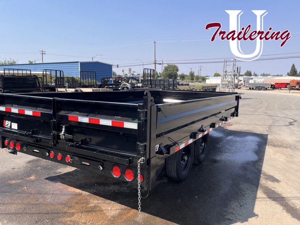 2026 PJ 8'x16' Deck over dump 14k