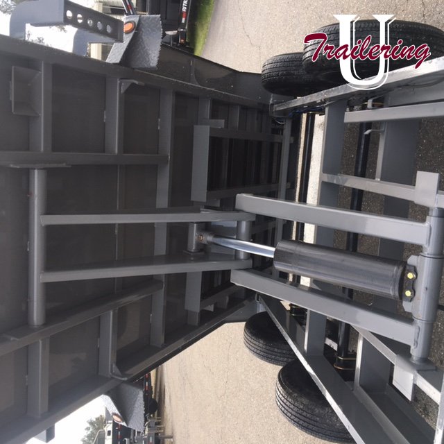 2026 Delco 7'x14' Bumper Pull 8 LUG GRAY