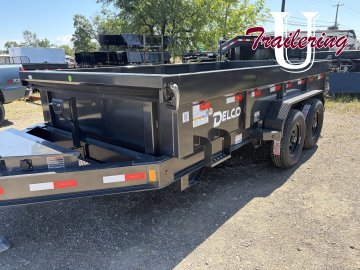 2026 Delco 7'x14' Bumper Pull 14k 8 LUG