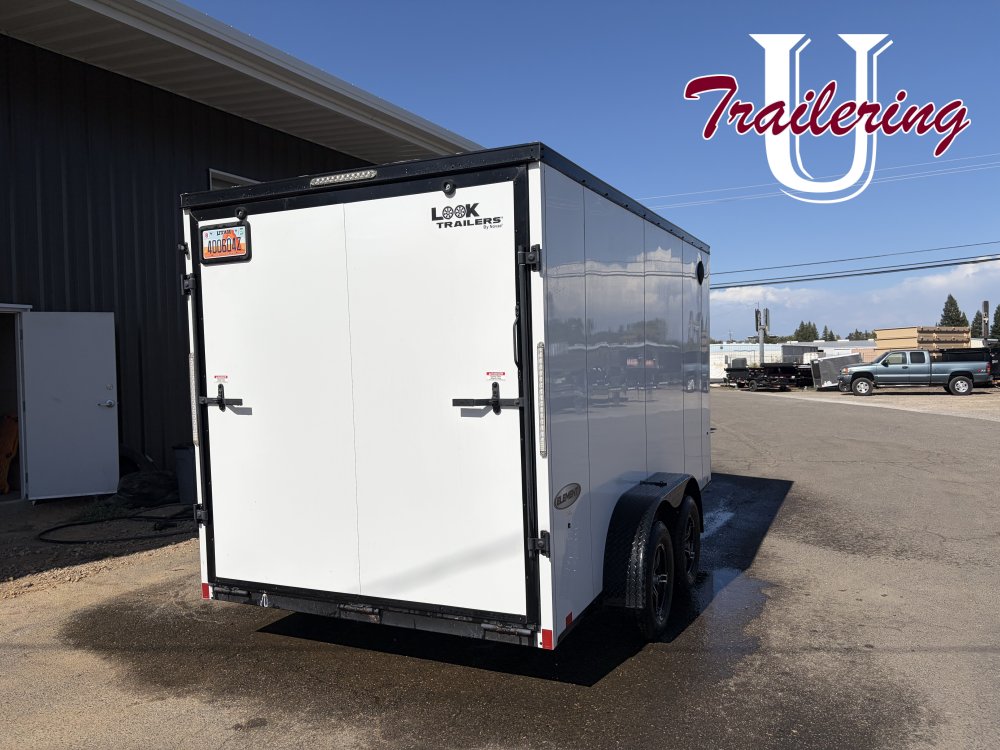 2023 Look barely used 7x14 plus 6" over sized street side man door
