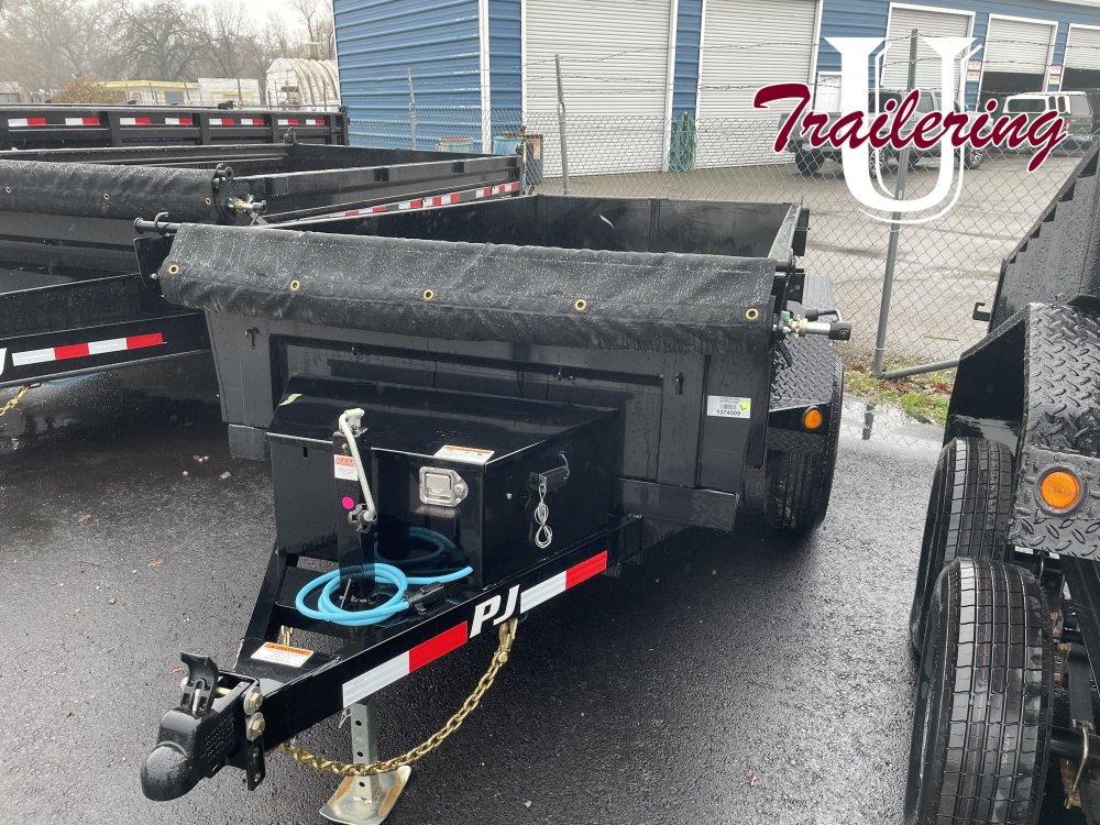 2025 PJ Trailers D5 Trailer 5.2k gvwr 5x8