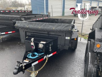 2027 PJ Trailers 5x10 Trailer 10k gvwr