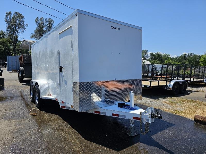 2024 Delco 7'x16' 9.999k Cargo / Enclosed