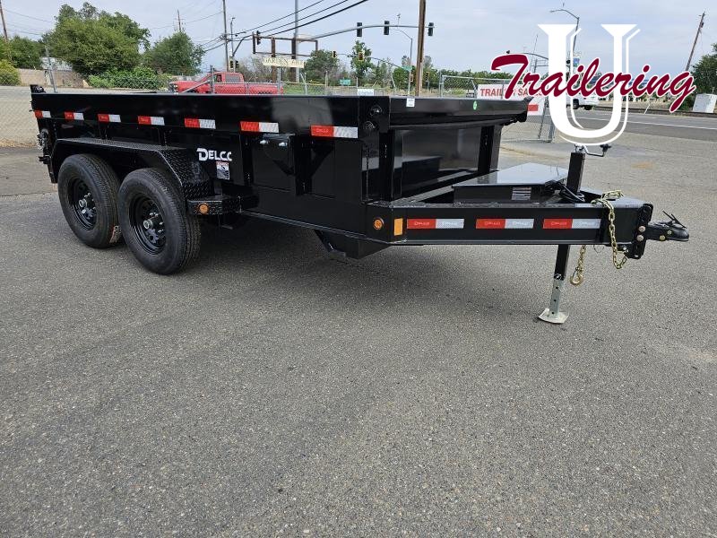 2026 Delco 6'x12' Bumper Pull 10k 4' side