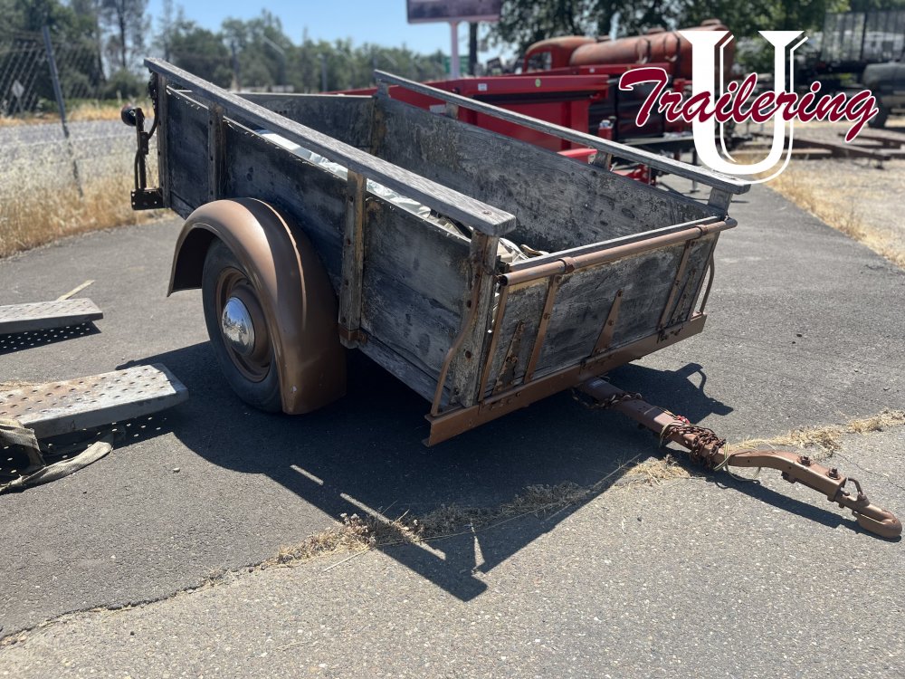 Classic old school trailer