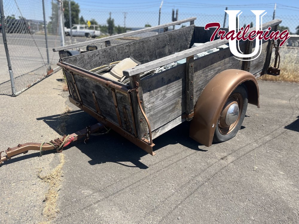 Classic old school trailer