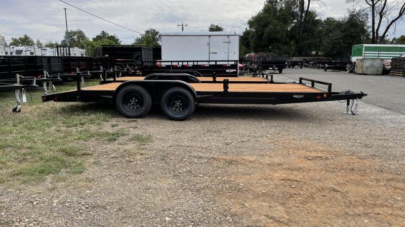 2024 Iron Eagle 7'x16' 7K Car Hauler with 2' Dovetail