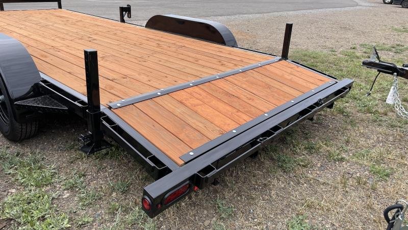 2024 Iron Eagle 7'x16' 7K Car Hauler with 2' Dovetail