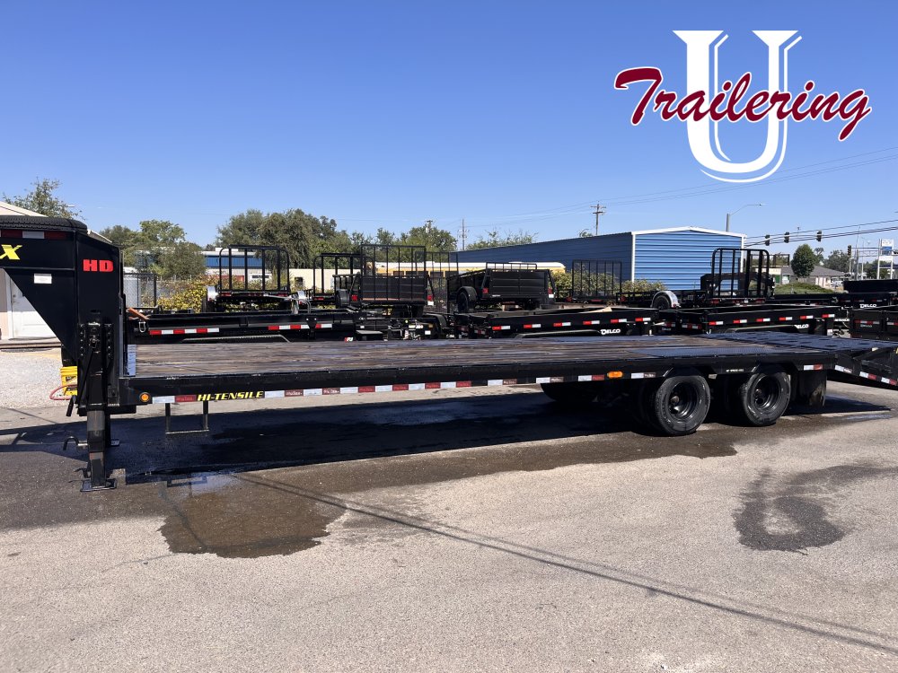 2019 Big Tex 25 GooseNeck 102x25'+5' with monster ramps. Lightly used and checked out