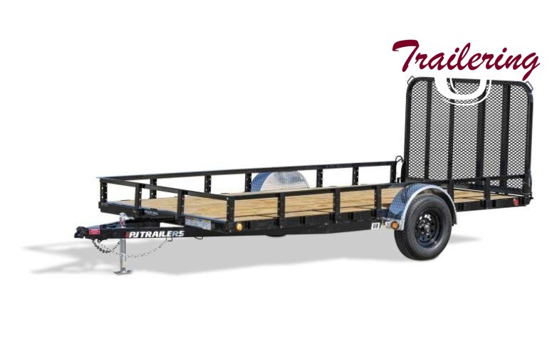 2027 PJ Trailers U8 Trailer 6.5x14 low rail 5200 GVWR
