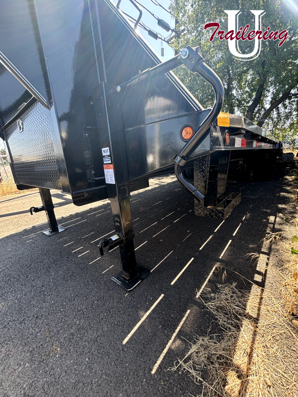 2027 Delco Trailers 20K/24K Low-Pro Dual Tandem GOOSENECK 30' Deckover Trailer