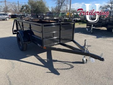 2026 Iron Eagle 5'x8' Magnum with a Swing Door with stake pockets