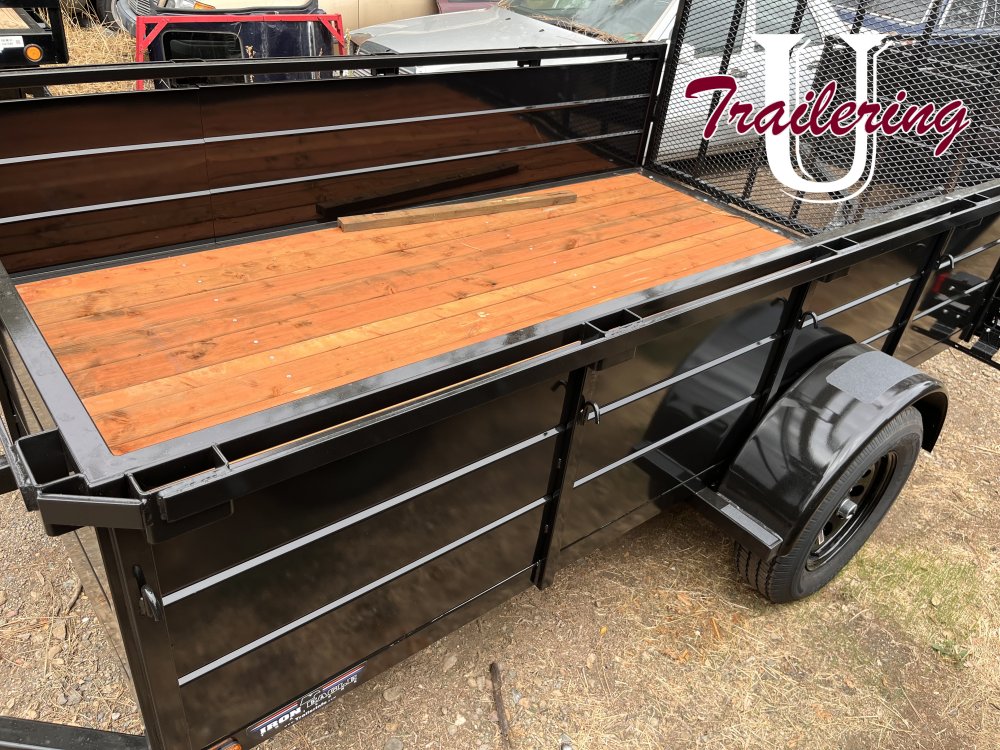 2026 Iron Eagle 6'x10' Magnum Landscape Trailer with stake pockets