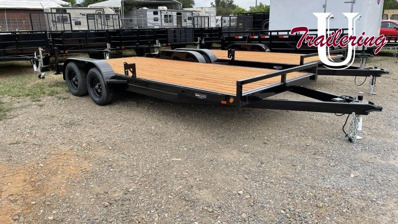 2026 Iron Eagle 7'x18' 7k Car / Racing Trailer