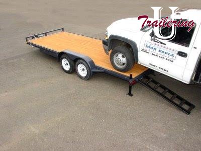 2026 Iron Eagle 7'x18' 7k Car / Racing Trailer