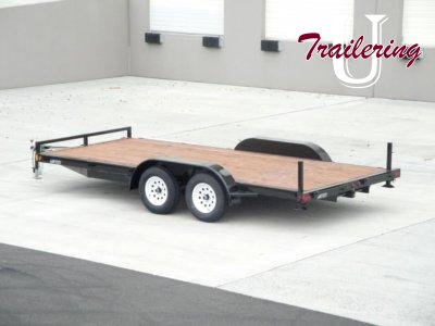 2026 Iron Eagle 7'x18' 7k Car / Racing Trailer