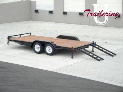 2026 Iron Eagle 7'x18' 7k Car / Racing Trailer