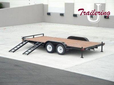 2026 Iron Eagle 7'x18' 7k Car / Racing Trailer