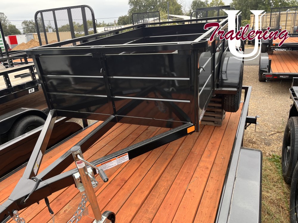 2025 Iron Eagle 5'x8' Magnum with a Swing Door with stake pockets