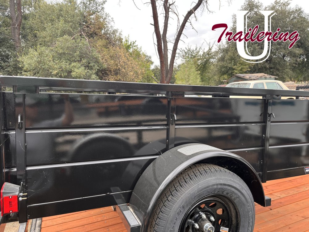 2025 Iron Eagle 5'x8' Magnum with a Swing Door with stake pockets