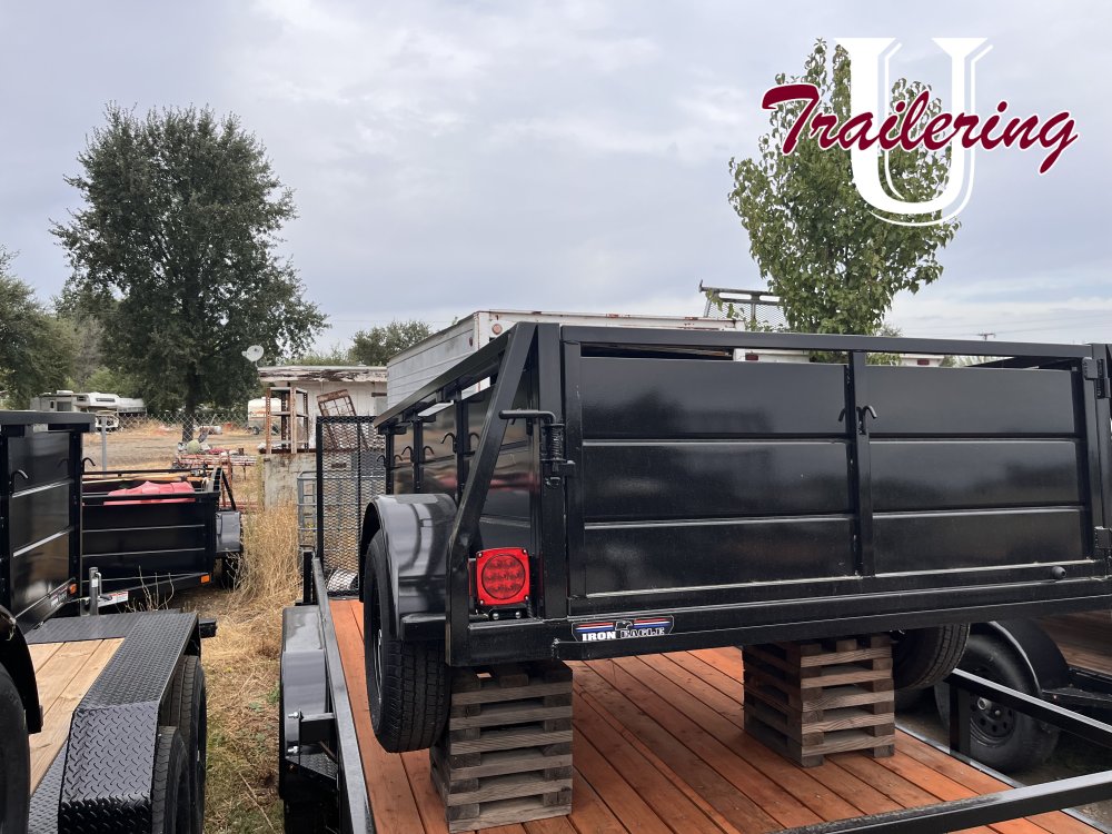 2025 Iron Eagle 5'x8' Magnum with a Swing Door with stake pockets