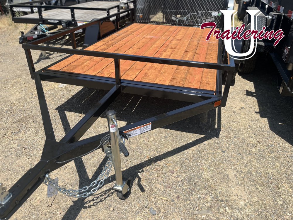 2025 Iron Eagle 7'x14' 7k Car Hauler Low rail tip up ramp