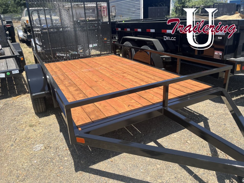2025 Iron Eagle 7'x14' 7k Car Hauler built Low rail utility style with tip up ramp