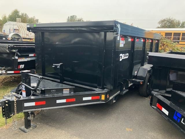 2025 Delco Trailers 7x14 Delco dump with 4' sides Dump Trailer