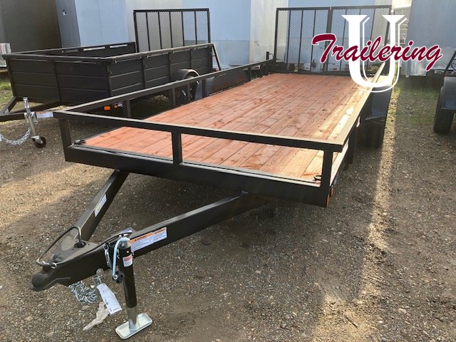 2025 Iron Eagle 7'x16' 7k Car Hauler built Low rail utility style with tip up ramp