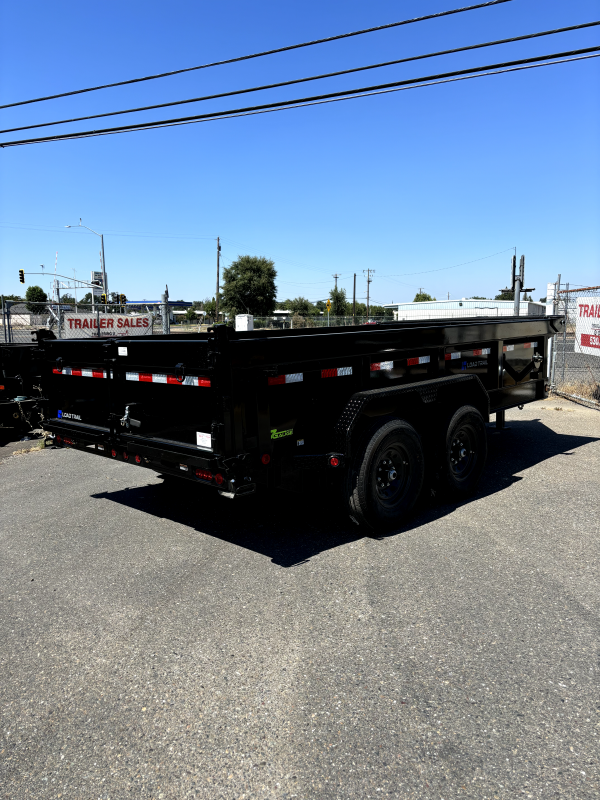 83" X 14' TANDEM AXLE DUMP LOW-PRO DUMP 8 lug