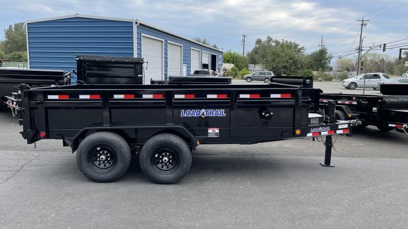 83" X 14' TANDEM AXLE DUMP LOW-PRO DUMP 8 lug