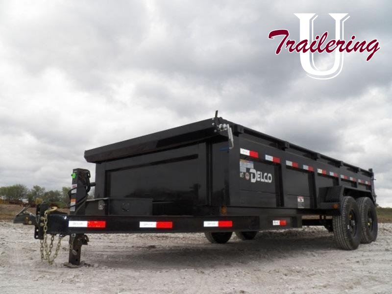 2026 Delco 7'x16' Bumper Pull 14k