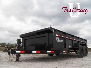 2026 Delco 7'x16' Bumper Pull 14k