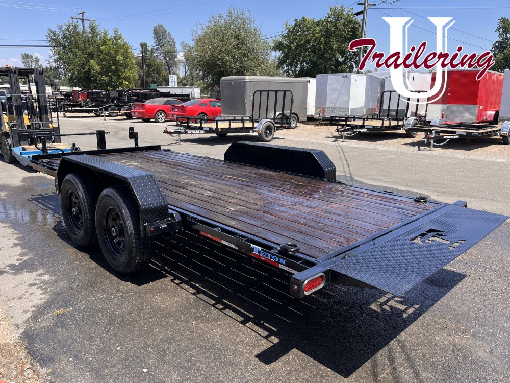 2024 Teton Trailer 7'x16' 14K Tilt Deck Equipment Trailer