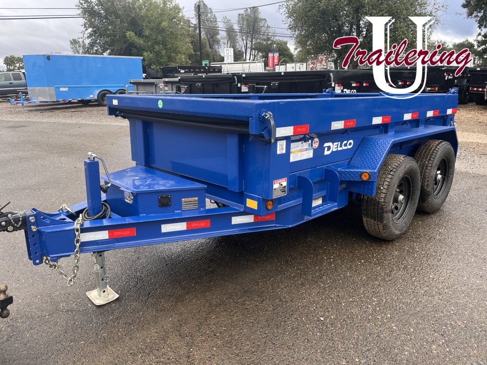 2026 Delco 5'x10' Bumper Pull 12k