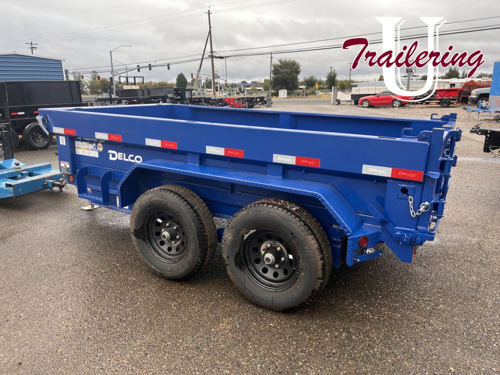 2026 Delco 5'x10' Bumper Pull 12k