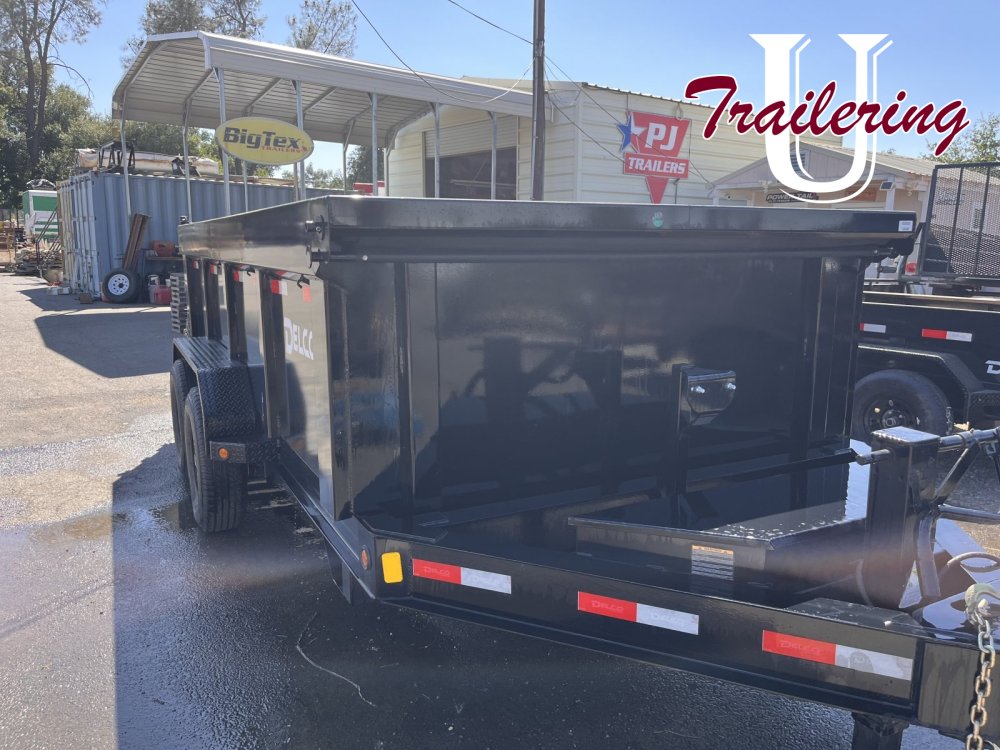 2026 Delco 7'x16' Bumper Pull with 3' Walls 14k 8 lug