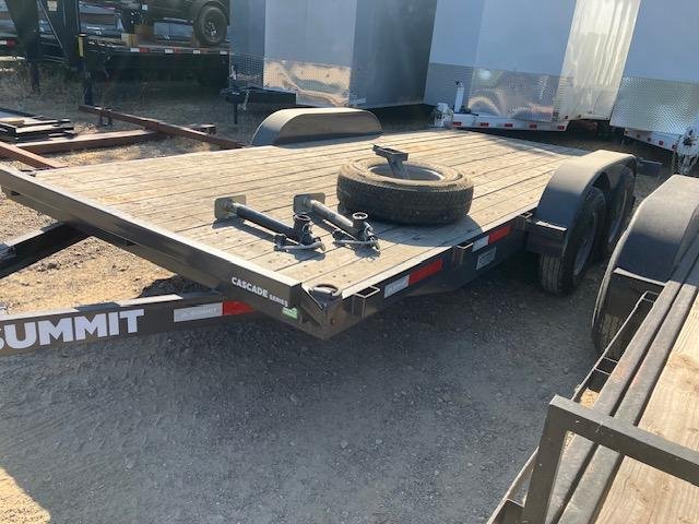 2023 Summit C5FB716TA3 Equipment Trailer lightly used