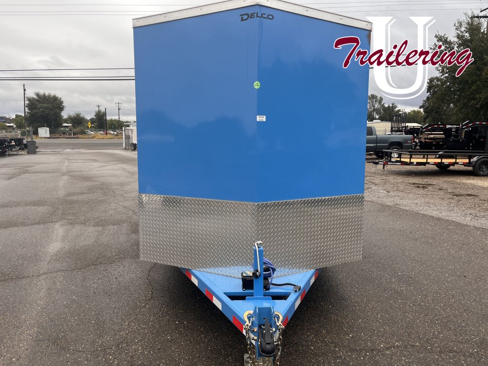 2025 Delco 7'x16' 12k Cargo / Enclosed