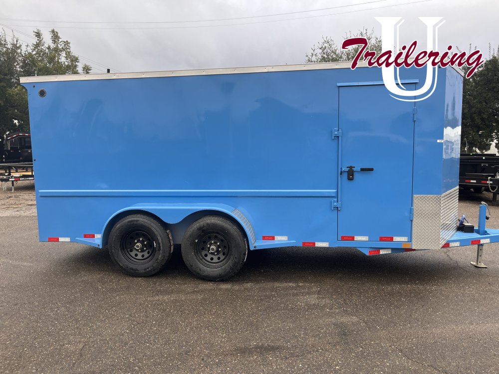 2025 Delco 7'x16' 12k Cargo / Enclosed