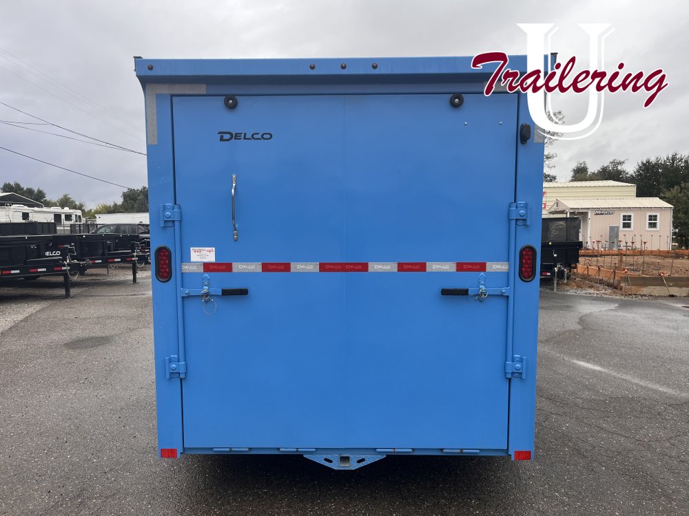 2025 Delco 7'x16' 12k Cargo / Enclosed