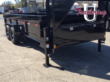 2026 Delco 7'x14' Gooseneck 14k 8 LUG