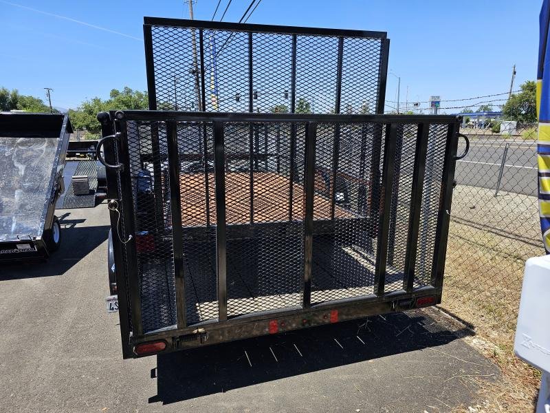 2019 Diamond C Trailers 7'x16' Landscape with 4' Side Mesh