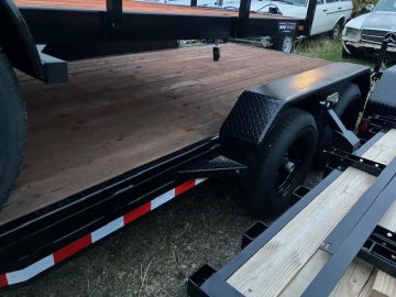 2022 Iron Eagle 10K 16' lightly used Equipment Trailer