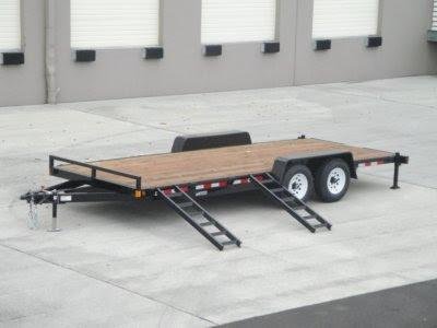 2022 Iron Eagle 10K 16' lightly used Equipment Trailer